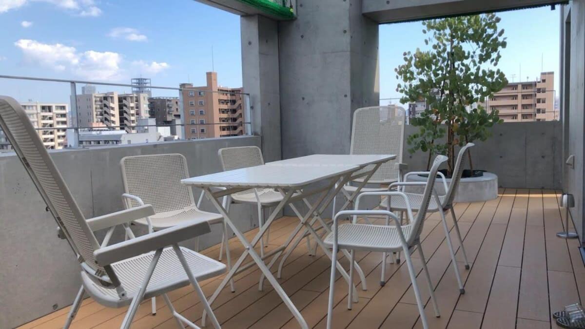 Bhotel Nekoyard - Scenic Penthouse Studio With Jacuzzi & Spacious Terrace Hiroshima Exterior photo